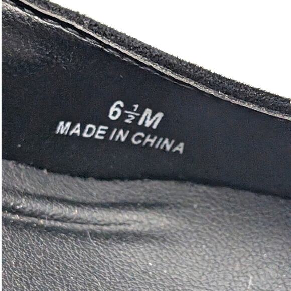 Pelle Moda Lailoni Pointed Toe Stiletto Heel Pump Women's Black Size US6.5M EU37 - Picture 7 of 12